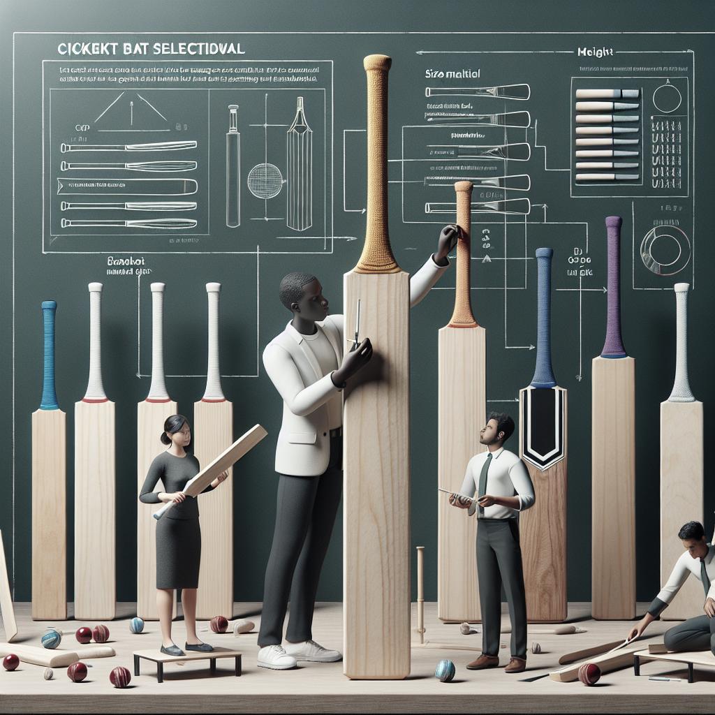 Choosing the Perfect Cricket Bat: A Beginner’s Guide